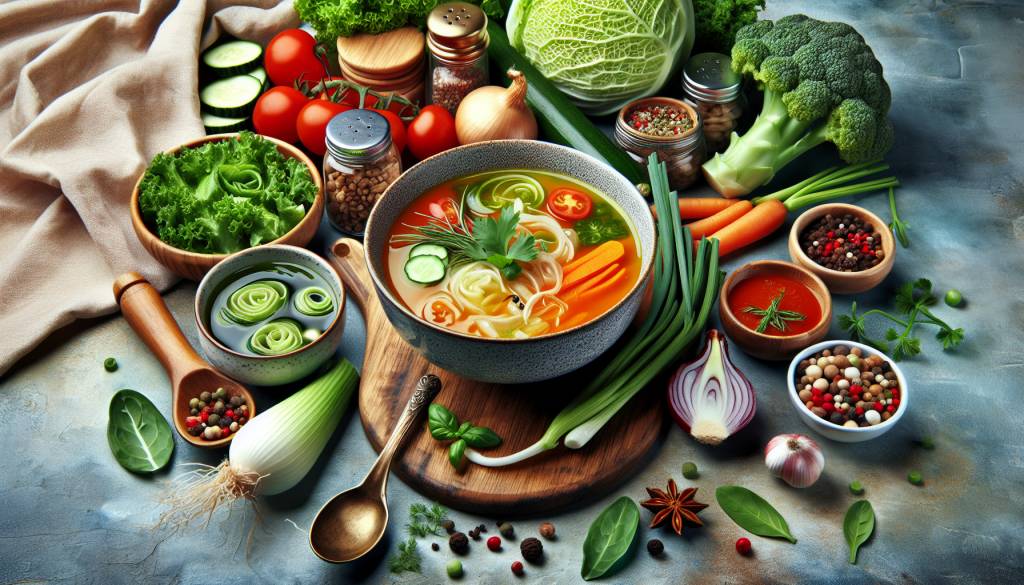 Soupe diurétique : recettes gourmandes et efficaces pour la perte de poids